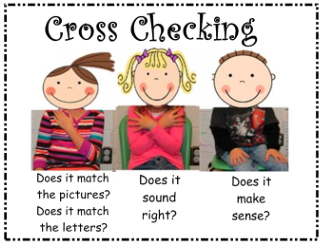 Cross-checking during Read to Self and Read to Someone.